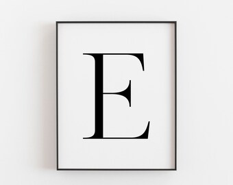 Letter e printable Etsy graphic about Letter E Printable known as Letter e printable Etsy